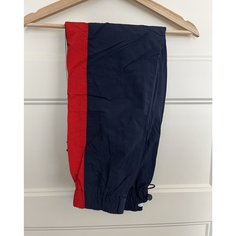 Tommy Hilfiger Women’s Colorblock Track Pants XS Blue/Red/White Drawstring